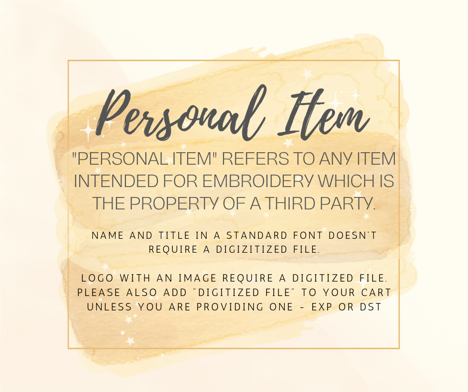 Personal Item